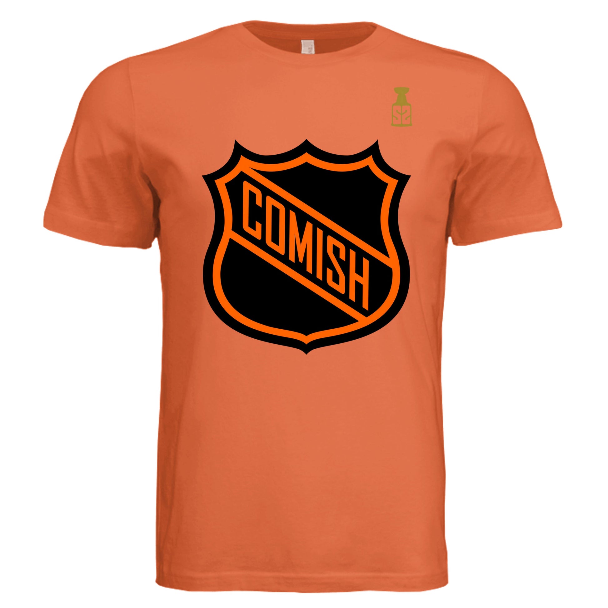 Solid Orange Triblend - 3413C - FRONT